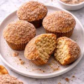 Apple Cider Donut Muffins