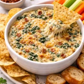 Bacon-Spinach Dip