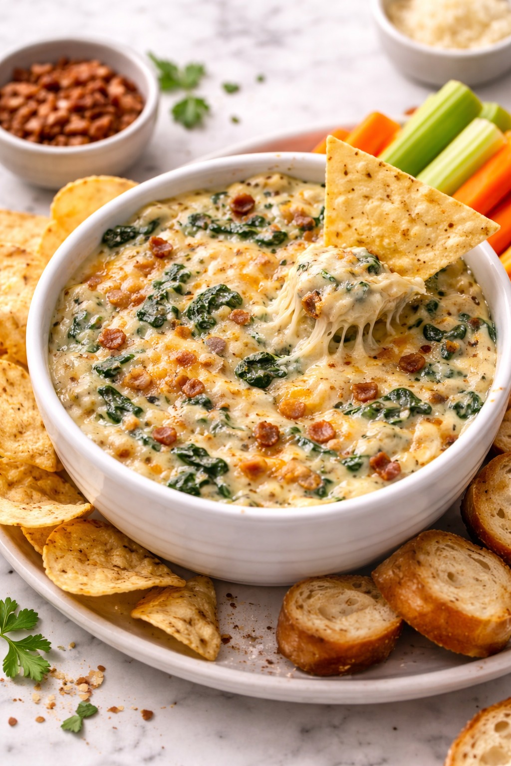 Bacon-Spinach Dip