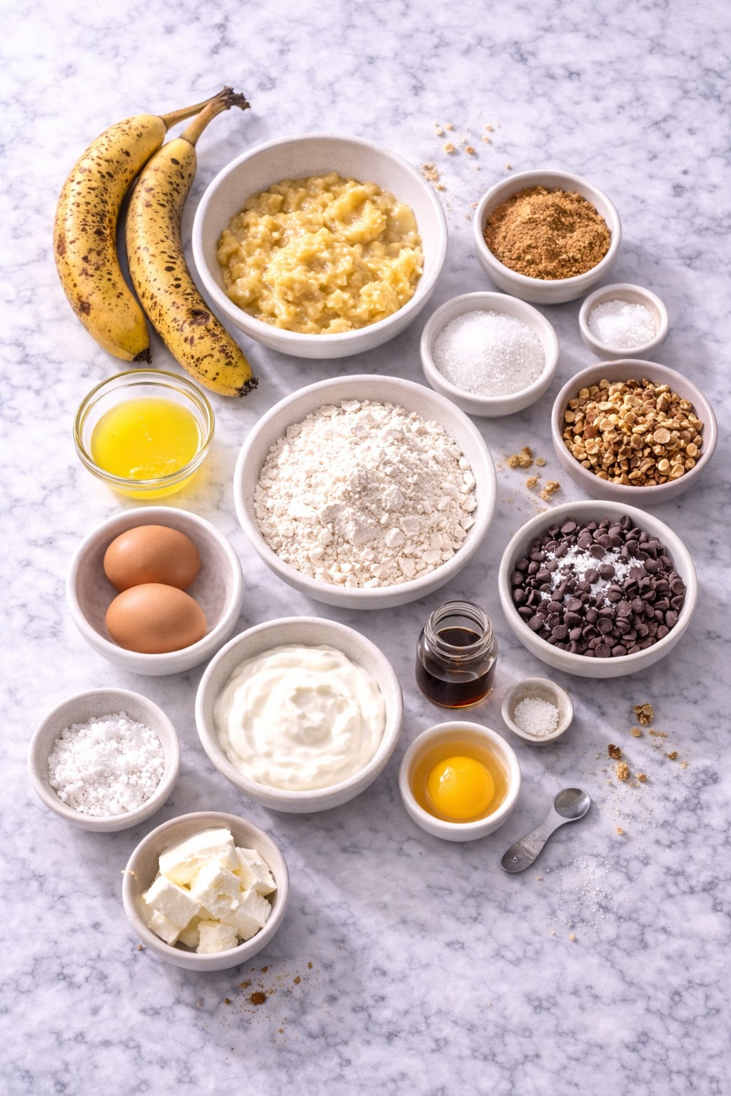 Cheesecake Banana Bread