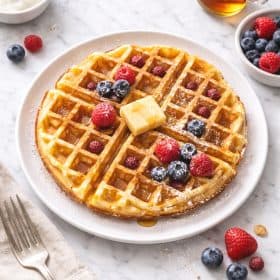 Classic Homemade Waffles