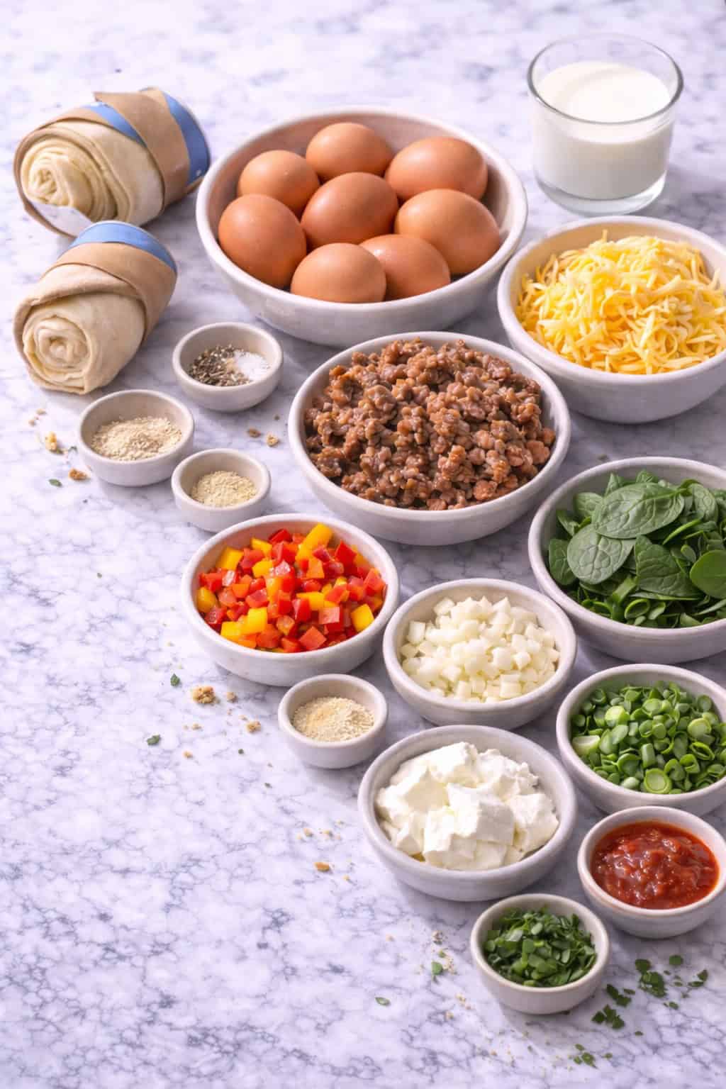 Crescent Roll Breakfast Casserole 