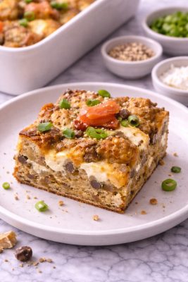 Everything Bagel Casserole