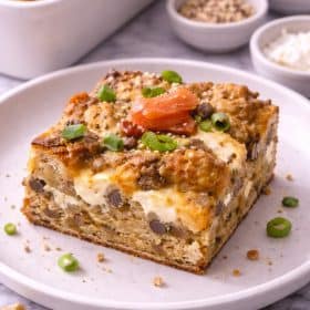 Everything Bagel Casserole