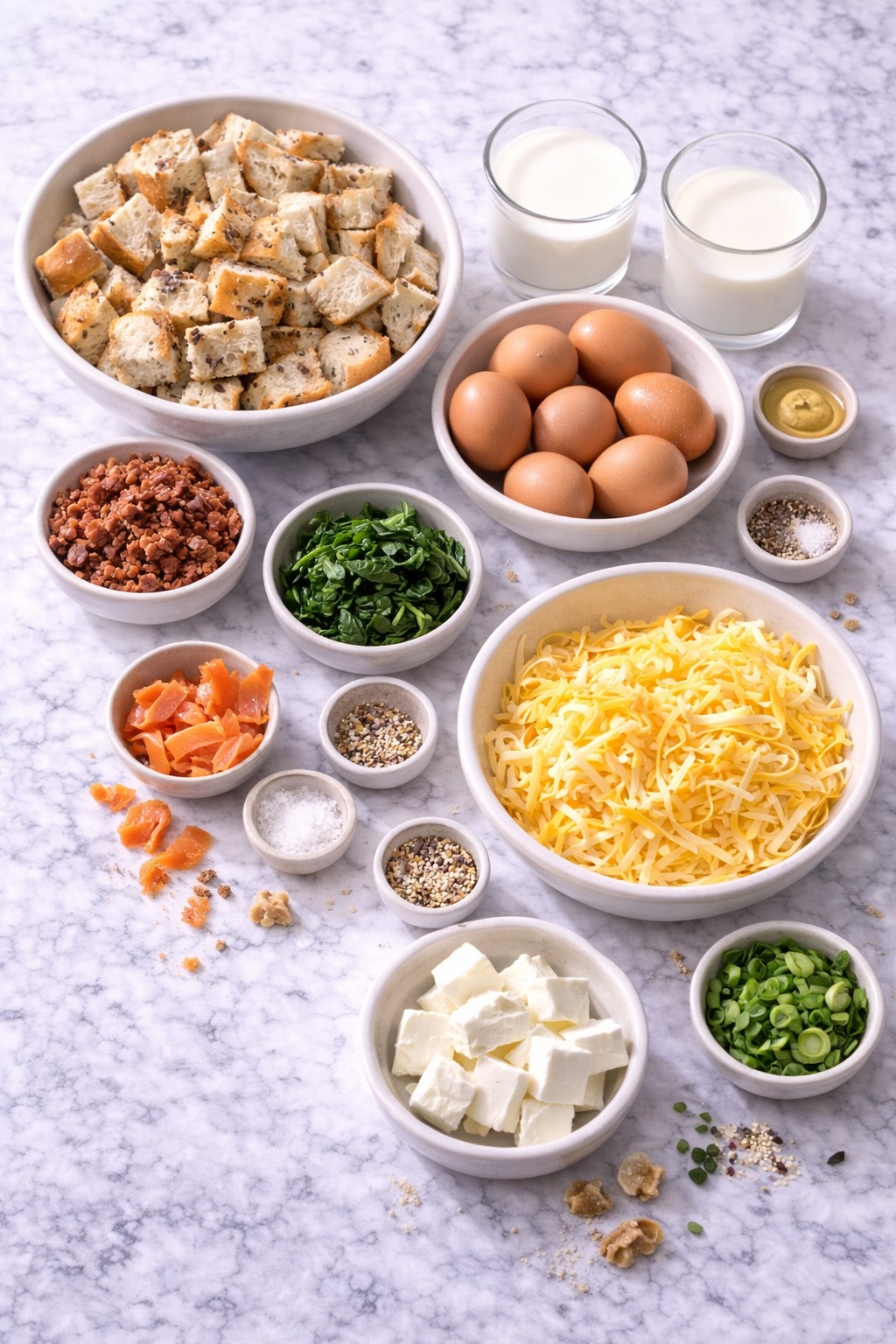 Everything Bagel Casserole