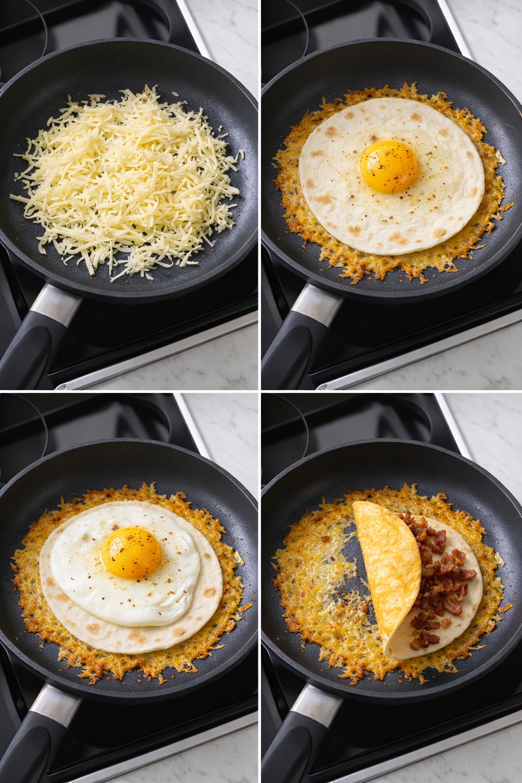 Frico Egg Smash Tacos