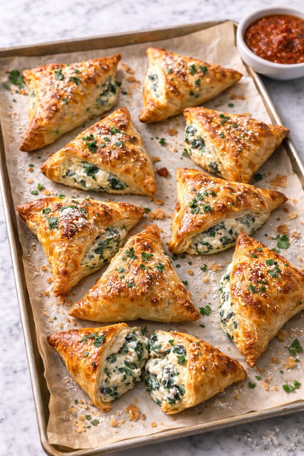 Spinach Puffs