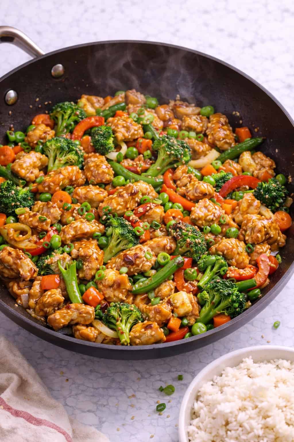 Chicken stir fry
