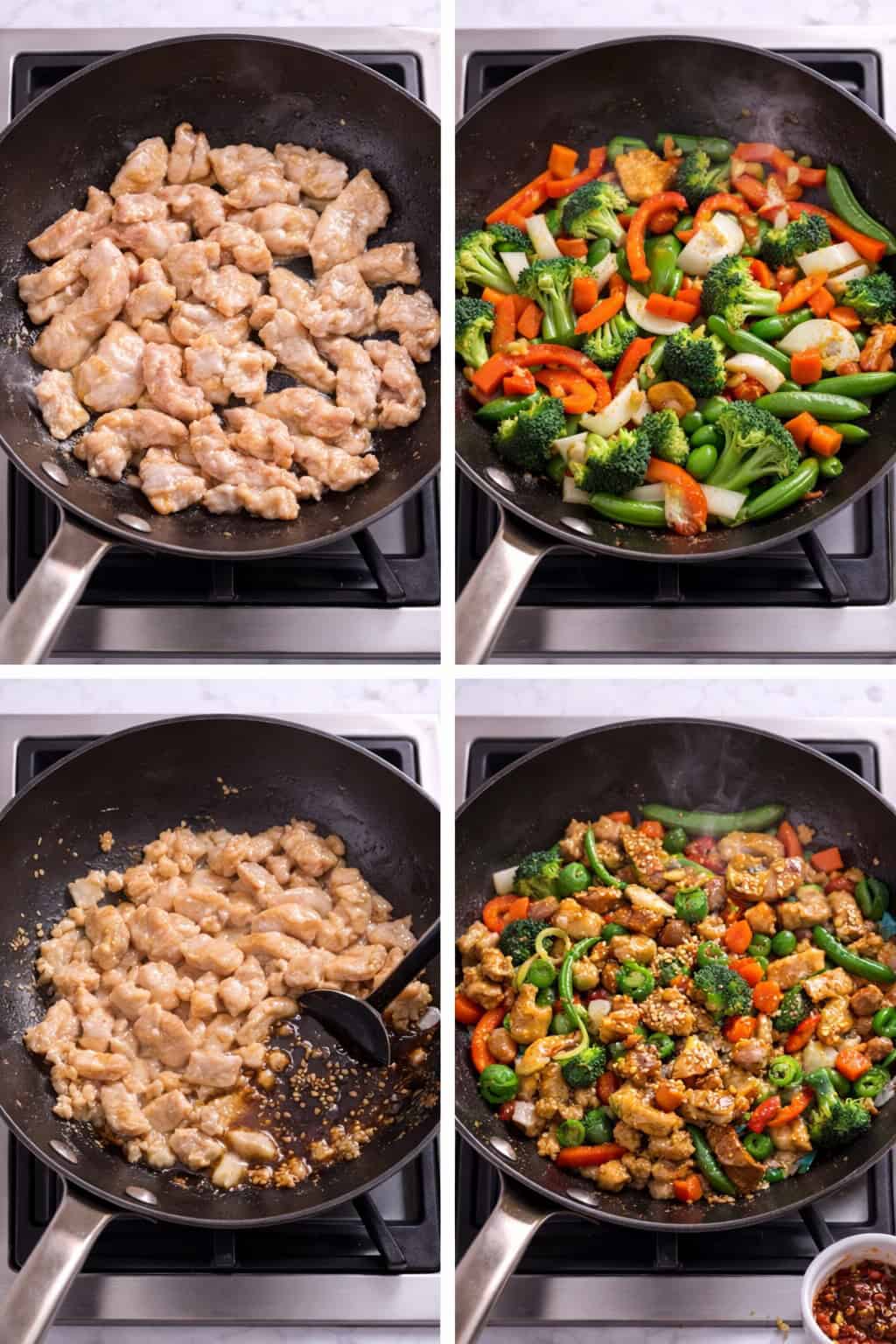 Chicken stir fry