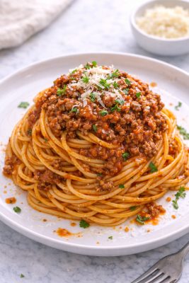 Spaghetti with Meat Sauce