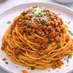 Spaghetti with Meat Sauce