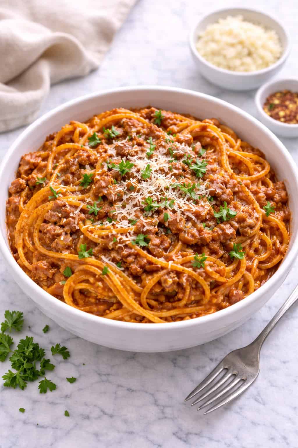 Spaghetti with Meat Sauce