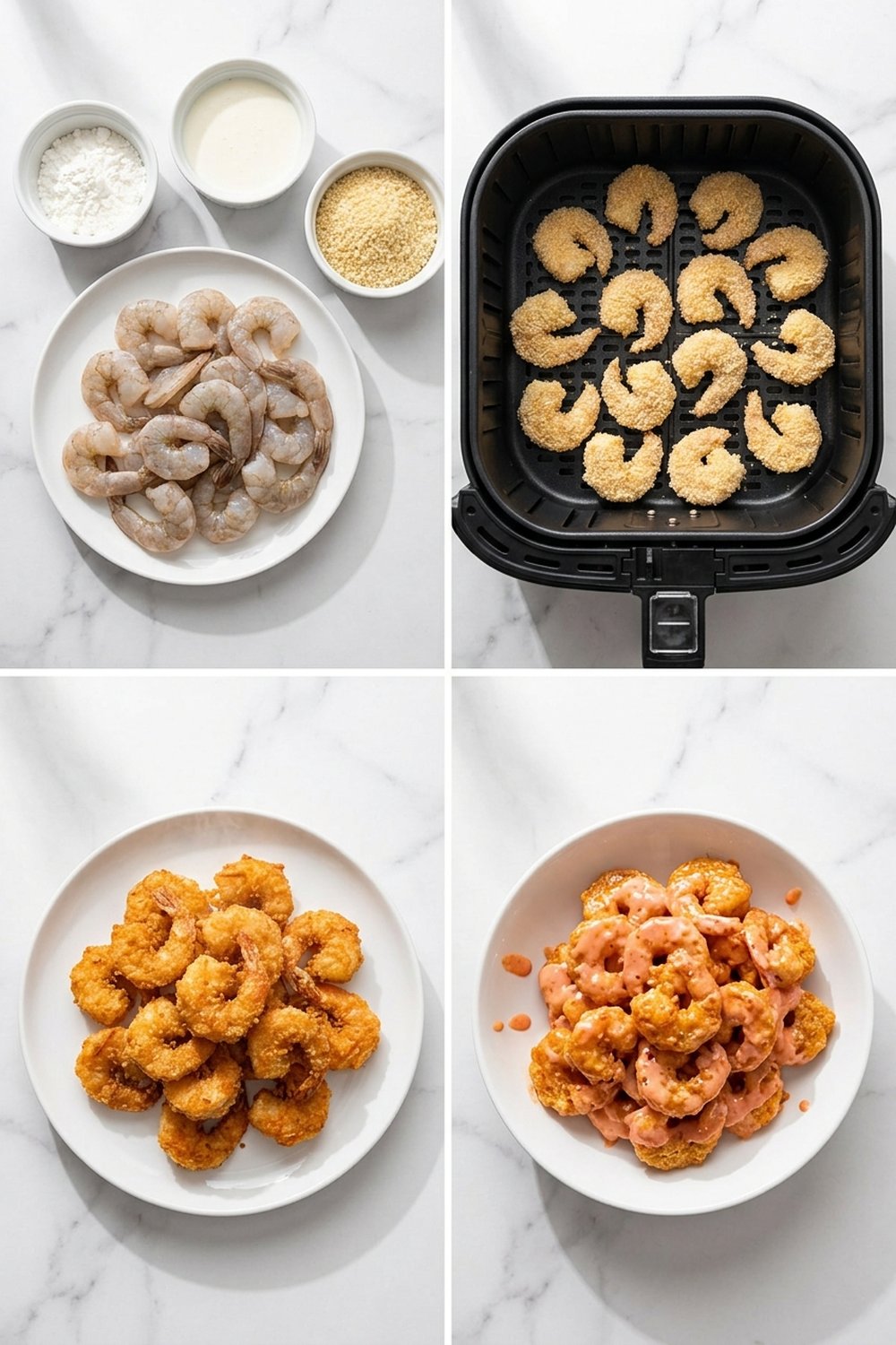 How to make Air Fryer Bang Bang Shrimp