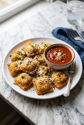 Air Fryer Crispy Ravioli