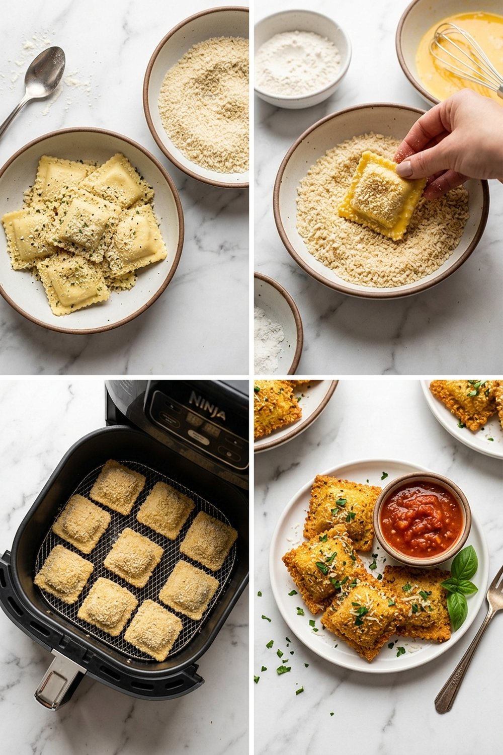 How to make Air Fryer Crispy Ravioli