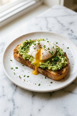 Avocado Toast with Poached Egg