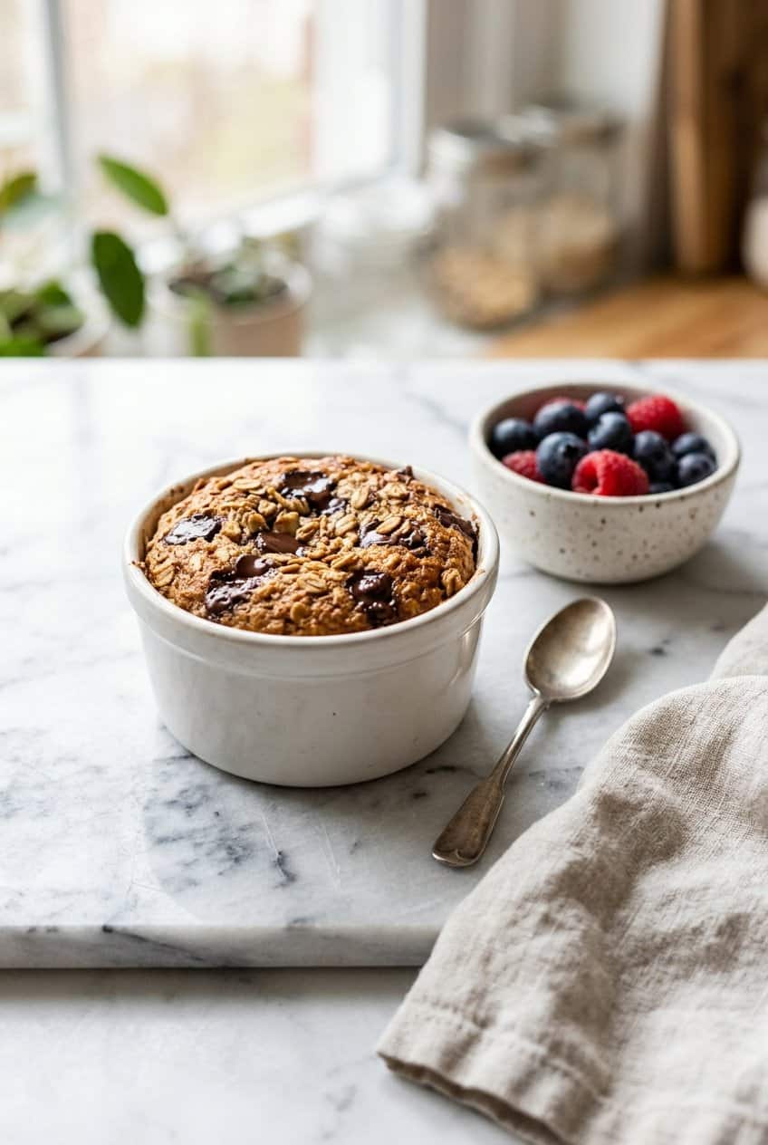 Baked Oats Chocolate Chip hero shot