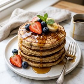 Banana Protein Pancakes