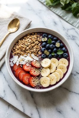Blueberry Acai Smoothie Bowl