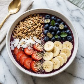 Blueberry Acai Smoothie Bowl