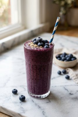 Blueberry Protein Smoothie