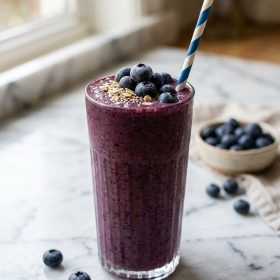 Blueberry Protein Smoothie