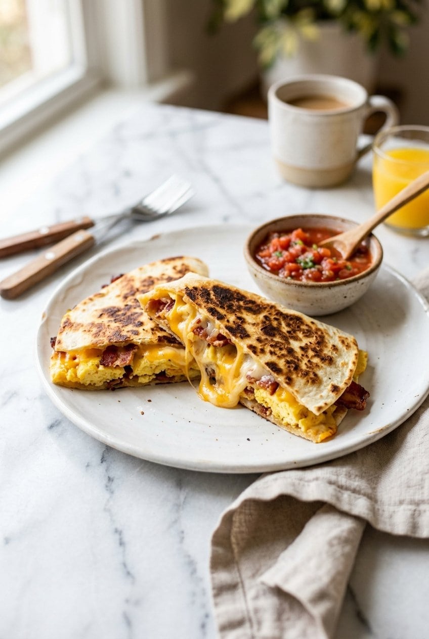 Breakfast Quesadilla hero shot