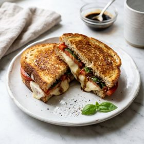Caprese Grilled Cheese