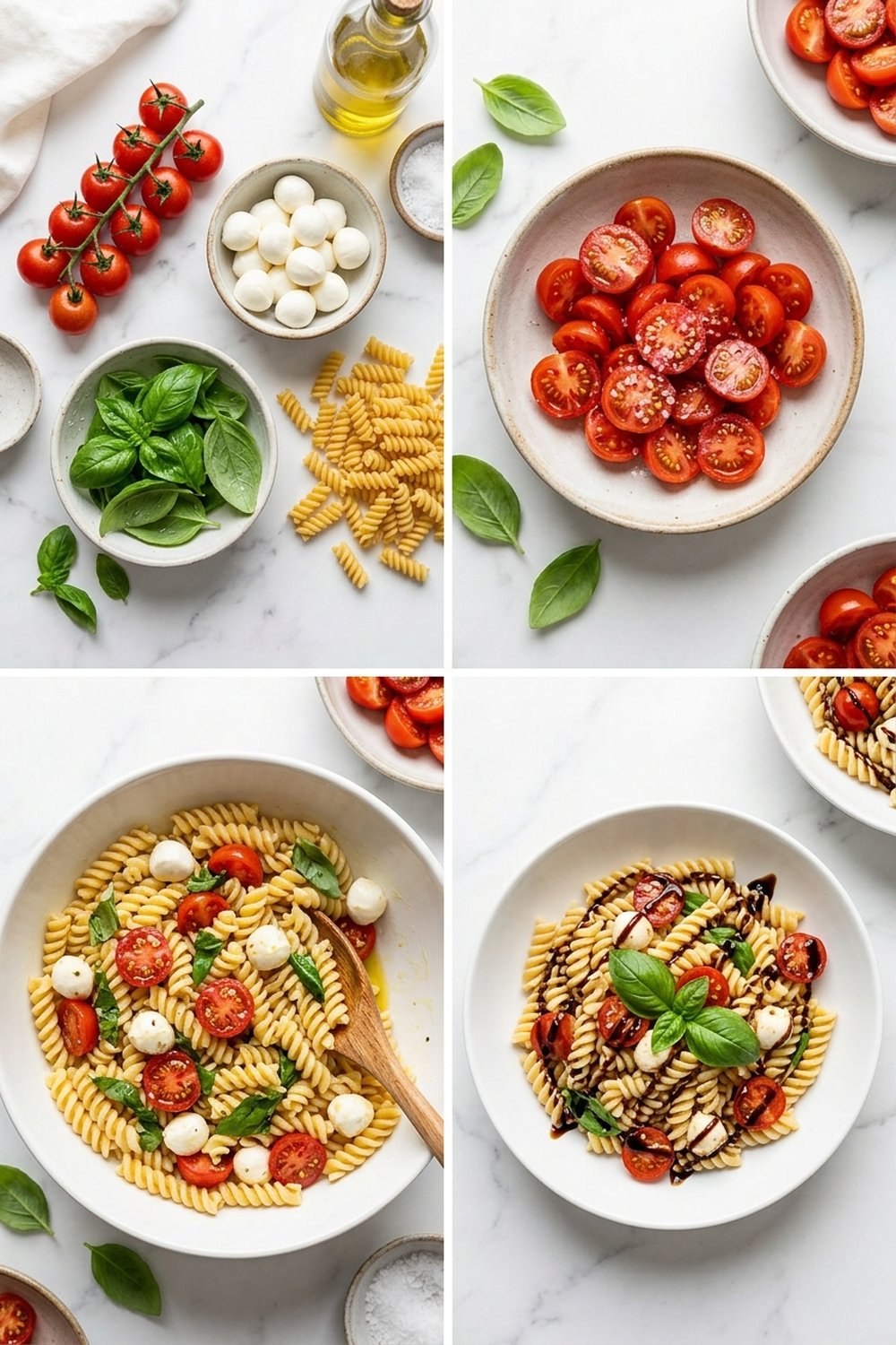 How to make Caprese Pasta Salad