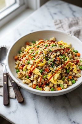 Cauliflower Fried Rice Bowl