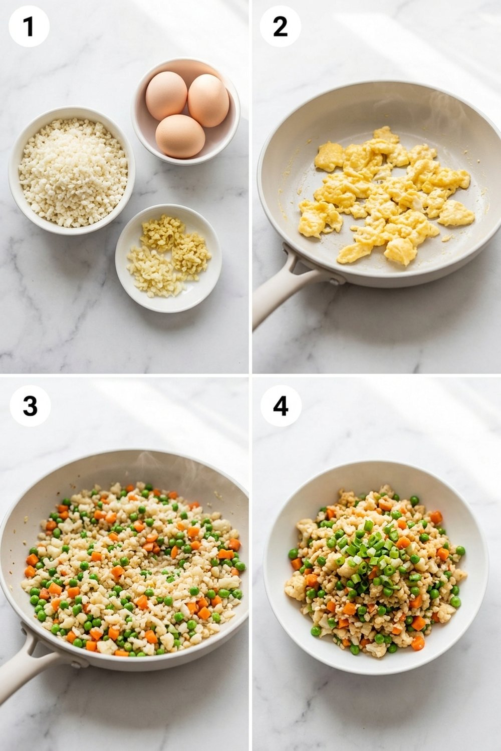 How to make Cauliflower Fried Rice Bowl