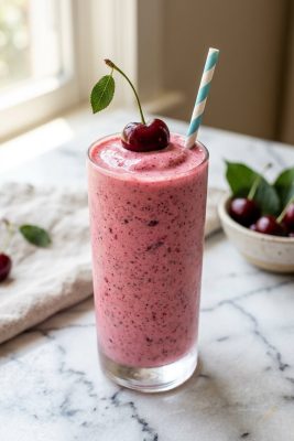 Cherry Vanilla Smoothie