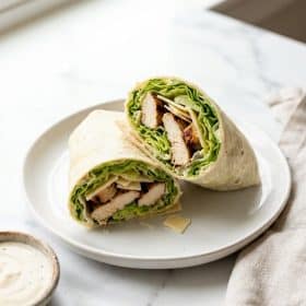 Chicken Caesar Wrap hero shot