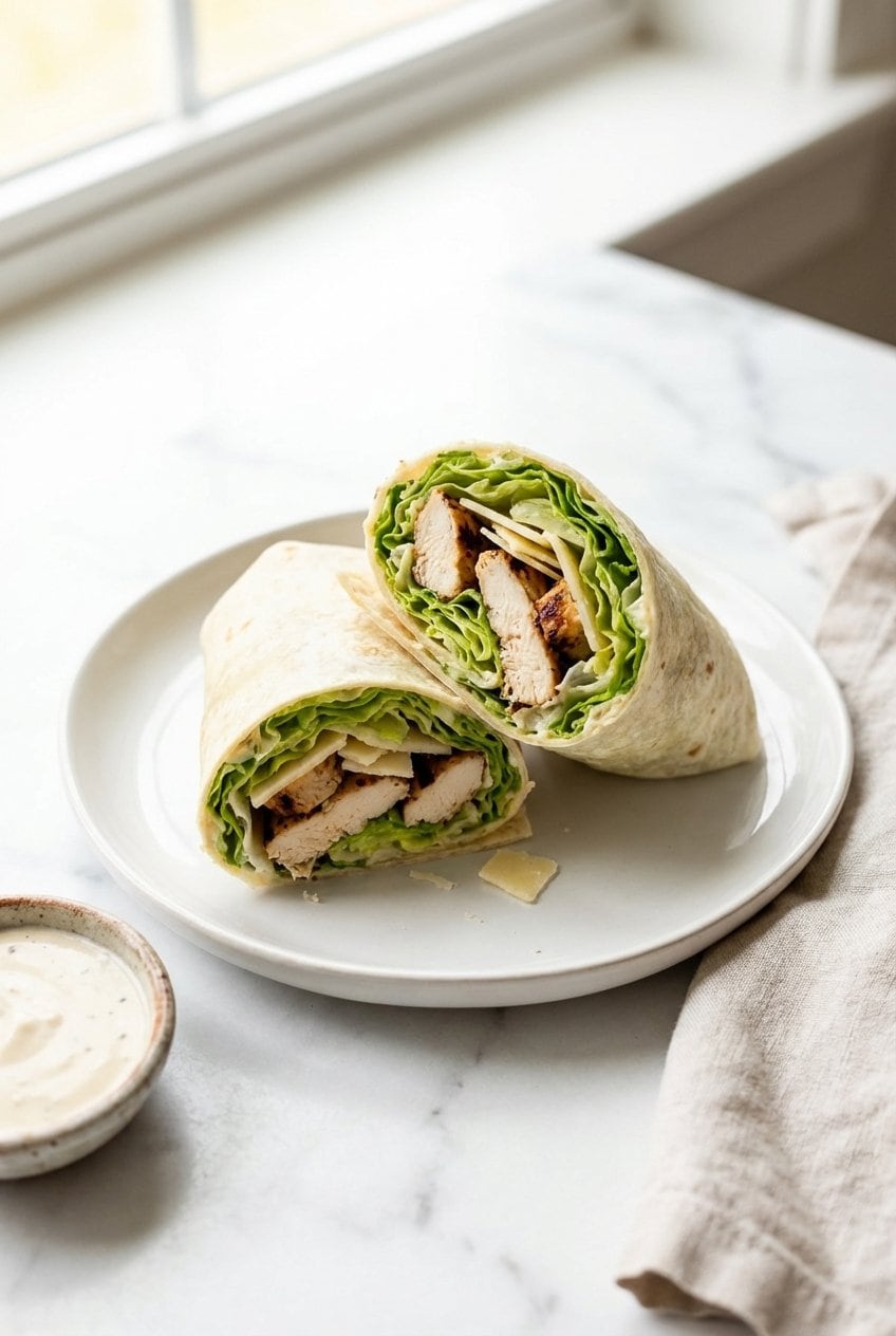 Chicken Caesar Wrap hero shot