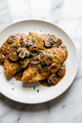 Chicken Marsala hero shot