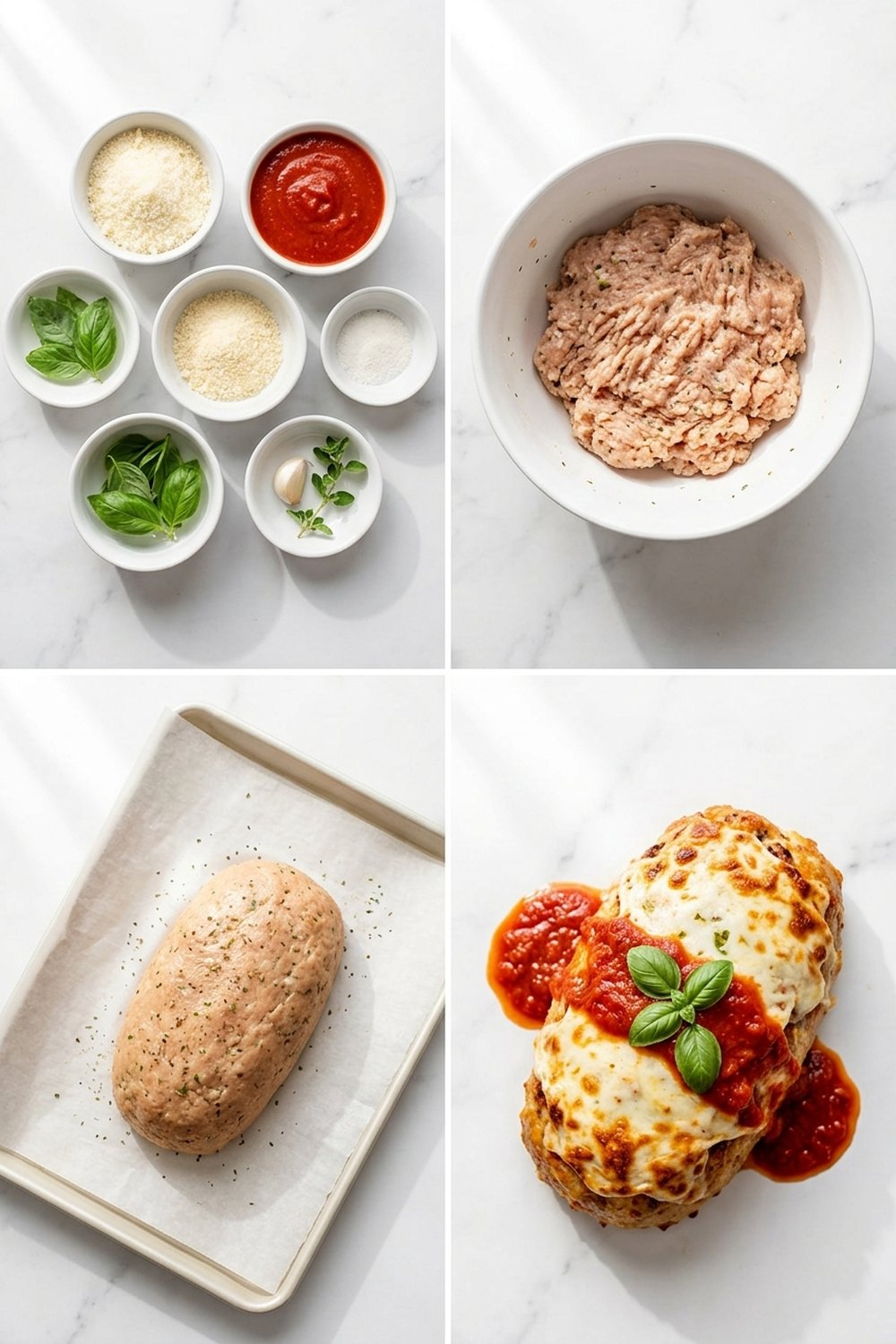 How to make Chicken Parmesan Meatloaf