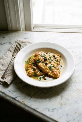 Chicken Piccata hero shot
