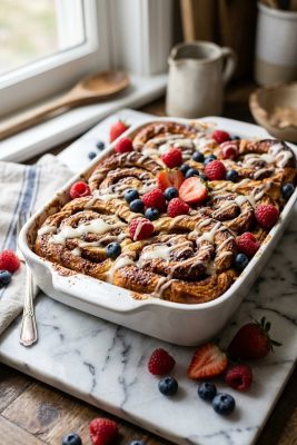 Cinnamon Swirl French Toast Bake