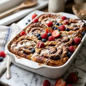 Cinnamon Swirl French Toast Bake