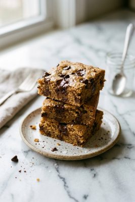 Cookie Dough Chickpea Blondies