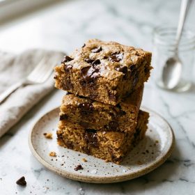 Cookie Dough Chickpea Blondies