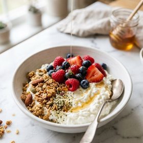 Cottage Cheese Breakfast Bowl