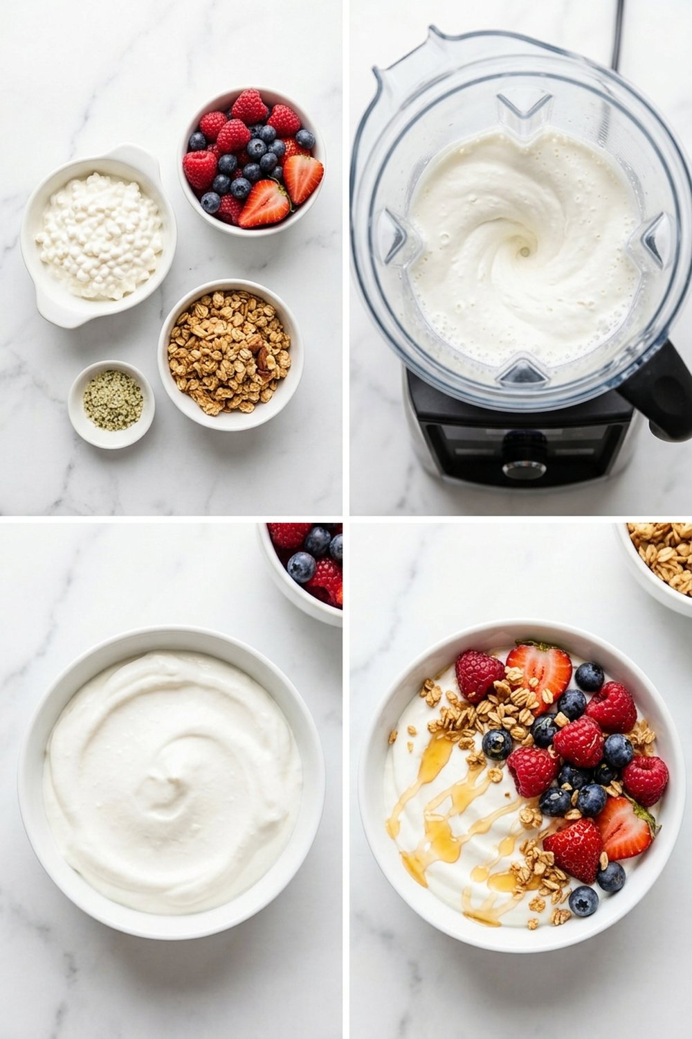 How to make Cottage Cheese Breakfast Bowl