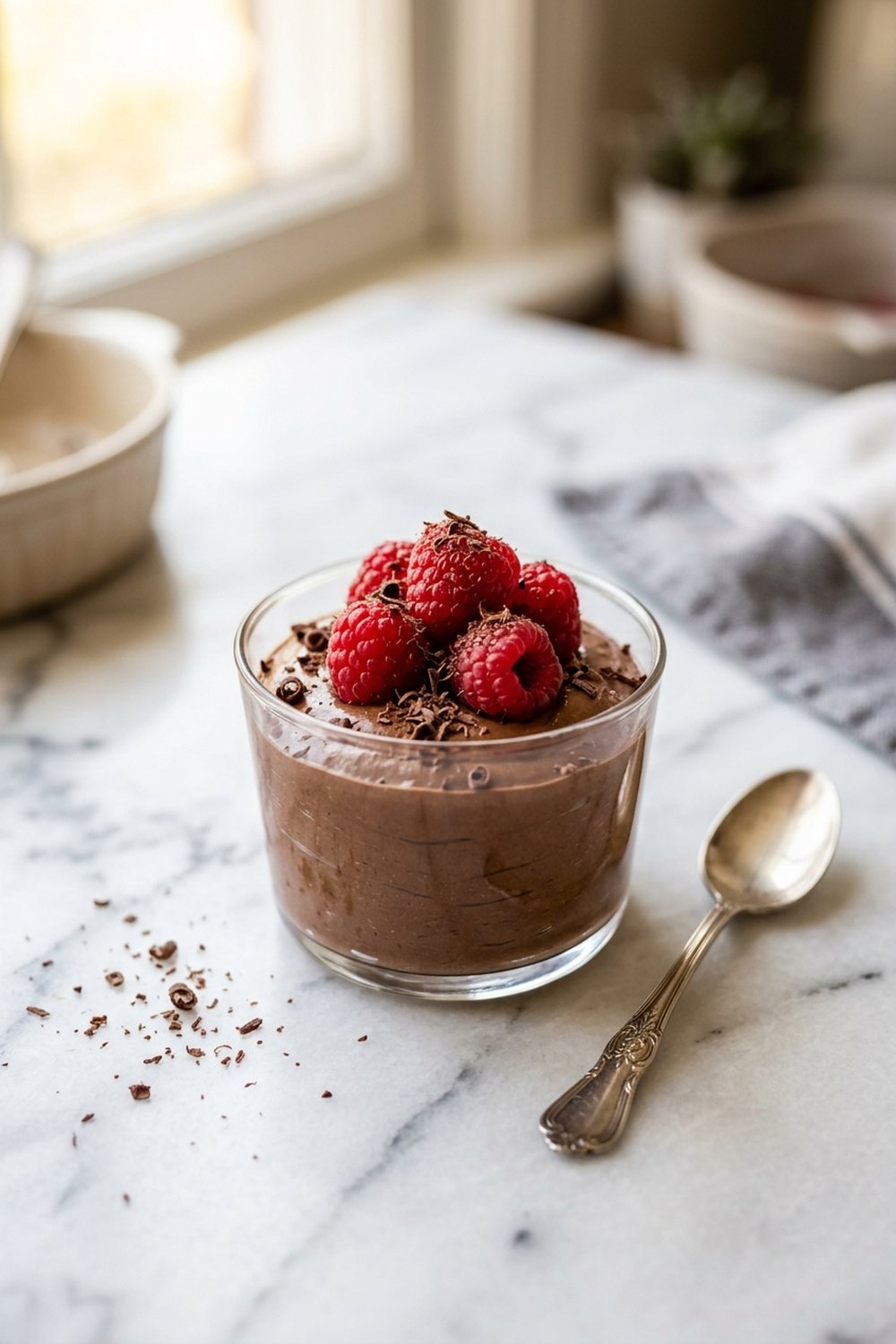Cottage Cheese Chocolate Mousse
