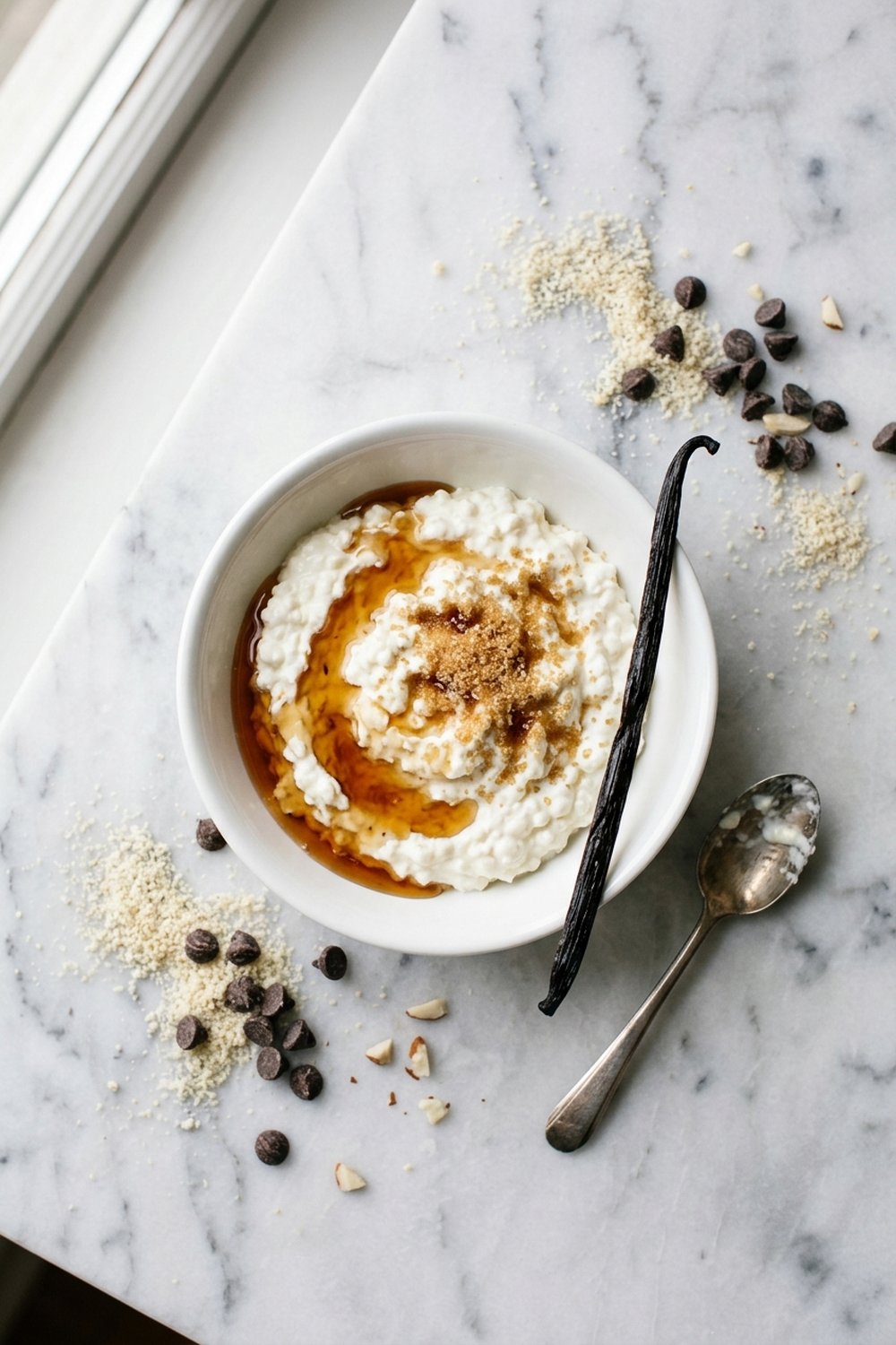 Cottage Cheese Cookie Dough ingredients