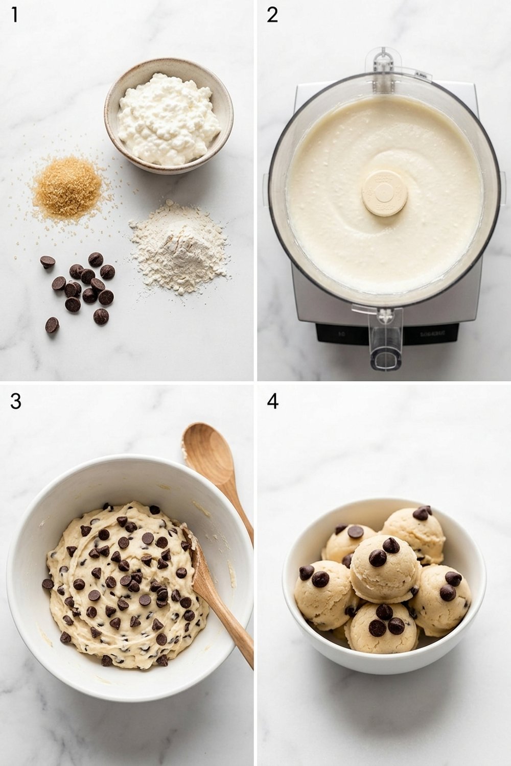 How to make Cottage Cheese Cookie Dough