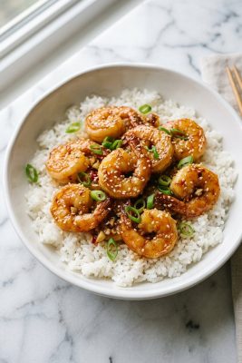 Crispy Honey Garlic Shrimp