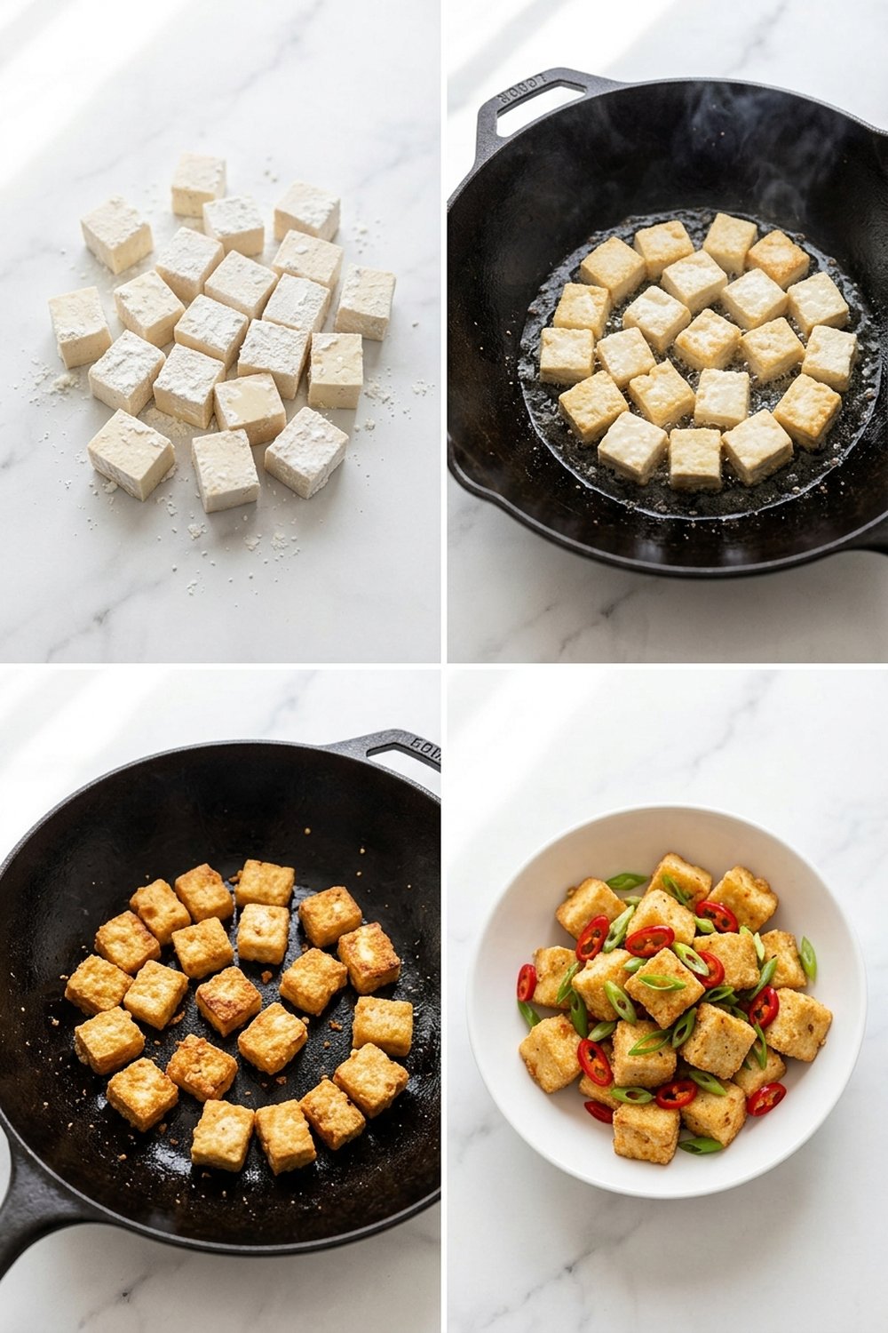 How to make Crispy Salt and Pepper Tofu