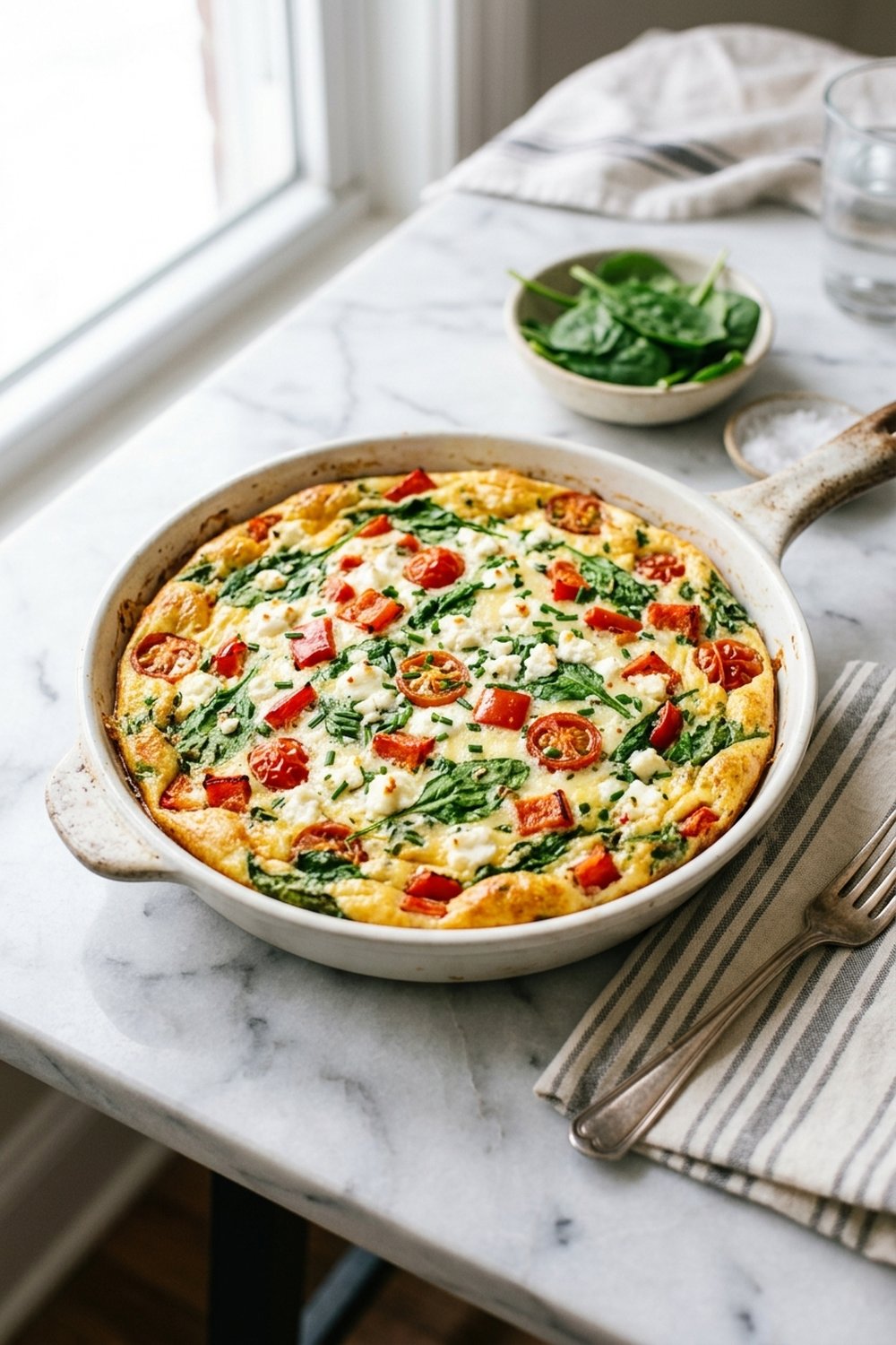 Egg White Vegetable Frittata