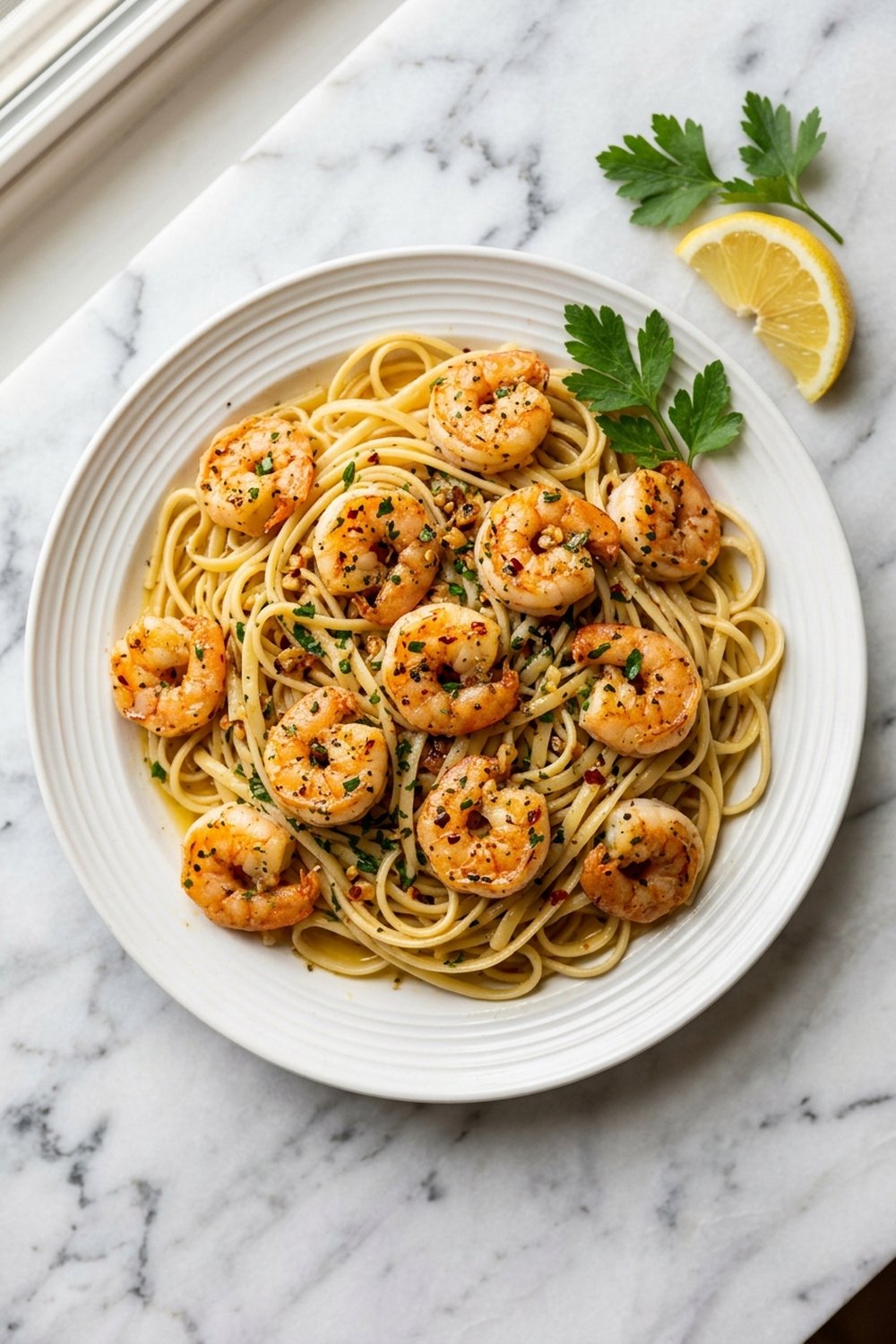 Garlic Butter Shrimp Scampi